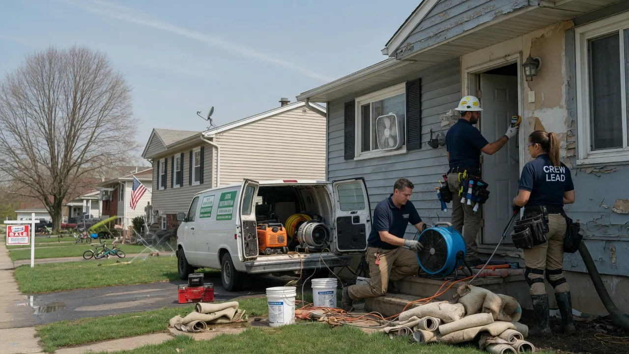 Flood Cleanup in Floresville, TX near me