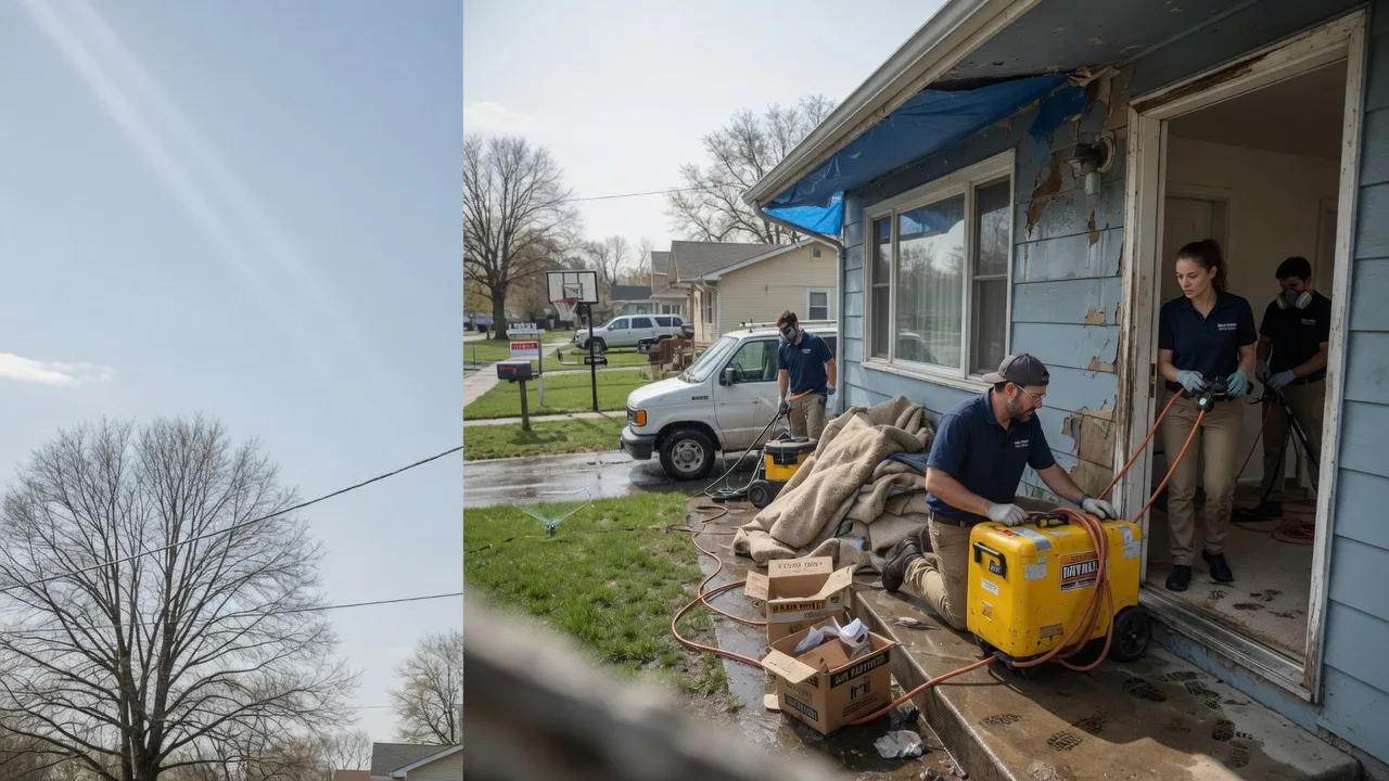 Basement Flood Cleanup in Floresville, TX near me